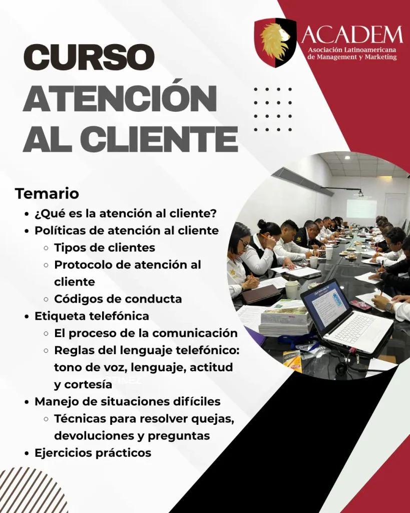 Temario atención al cliente